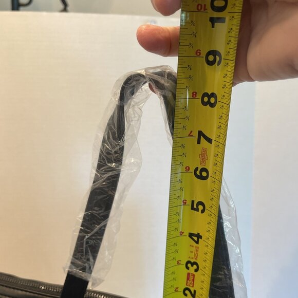 NWT Badgley Mischka Quilted‎ Tote Bag With Crossbody Strap, Black, $199 - Picture 13 of 16